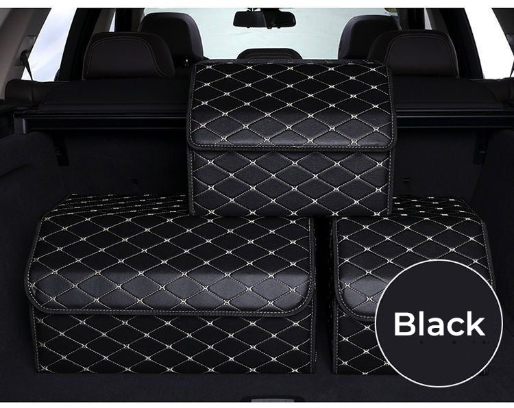 Car Trunk Folding Leather Organizer Storage Box Car Trunk Folding Leather Organizer Storage Box