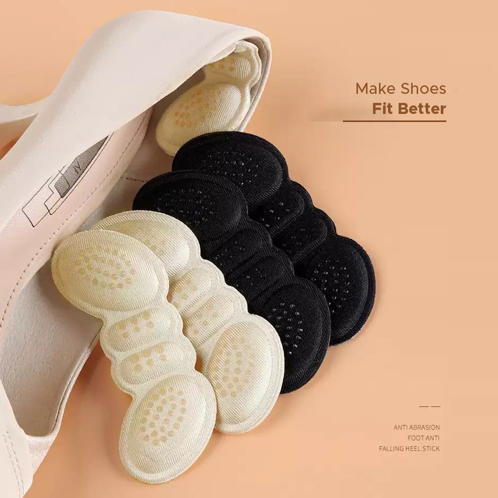 1 Pair Heel Pads Anti-Slip Cushioning High Heel Comfortable Protector 1 Pair Heel Pads Anti-Slip Cushioning High Heel Comfortable Protector