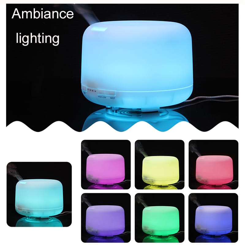 Aromatherapy Diffuser, 200ml Humidifier with Colorful Night Light Aromatherapy Diffuser, 200ml Humidifier with Colorful Night Light