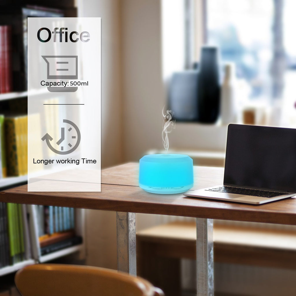Aromatherapy Diffuser, 200ml Humidifier with Colorful Night Light Aromatherapy Diffuser, 200ml Humidifier with Colorful Night Light