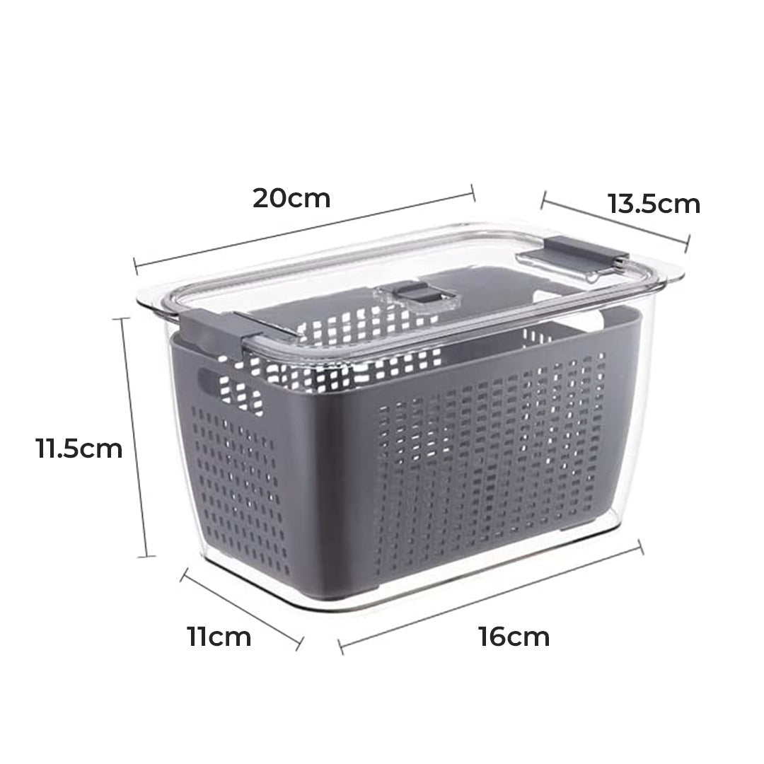 Fridge Storage Basket Refrigerator - Size