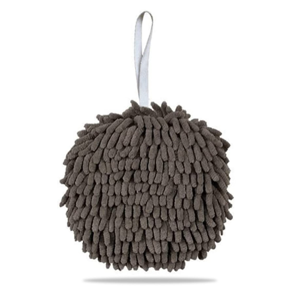 Quick Dry Chenille Hand Towel in gray color