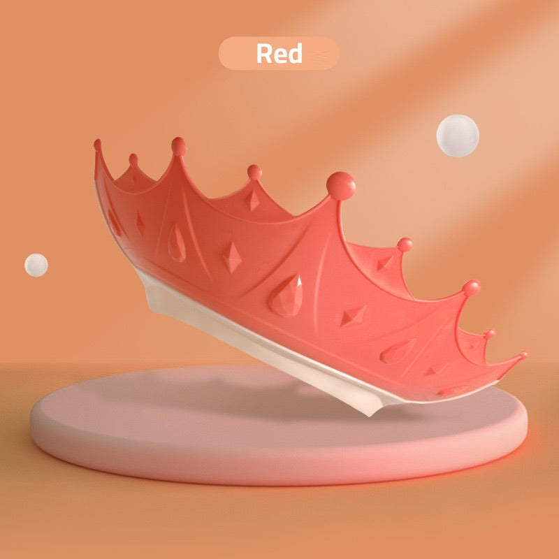Baby Shampoo Cap in red color