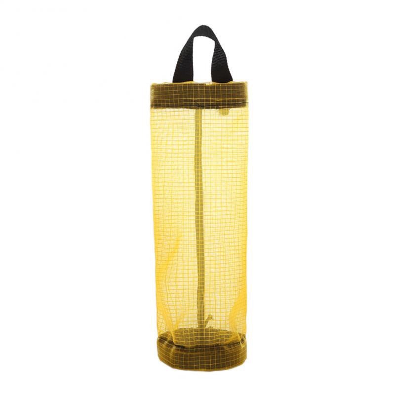 Plastic Shopping Bags Dispenser Yellow Color