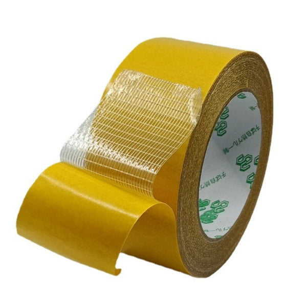 Fabric Mesh Double Sided Tape Heavy Duty Waterproof Strong Sticky