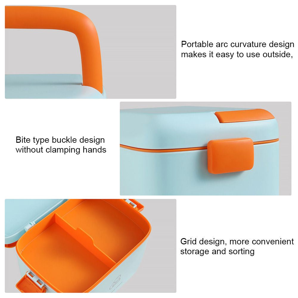 details of a Large Capacity Medicine Storage Box