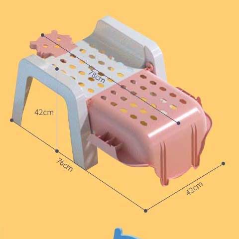 size of baby chair