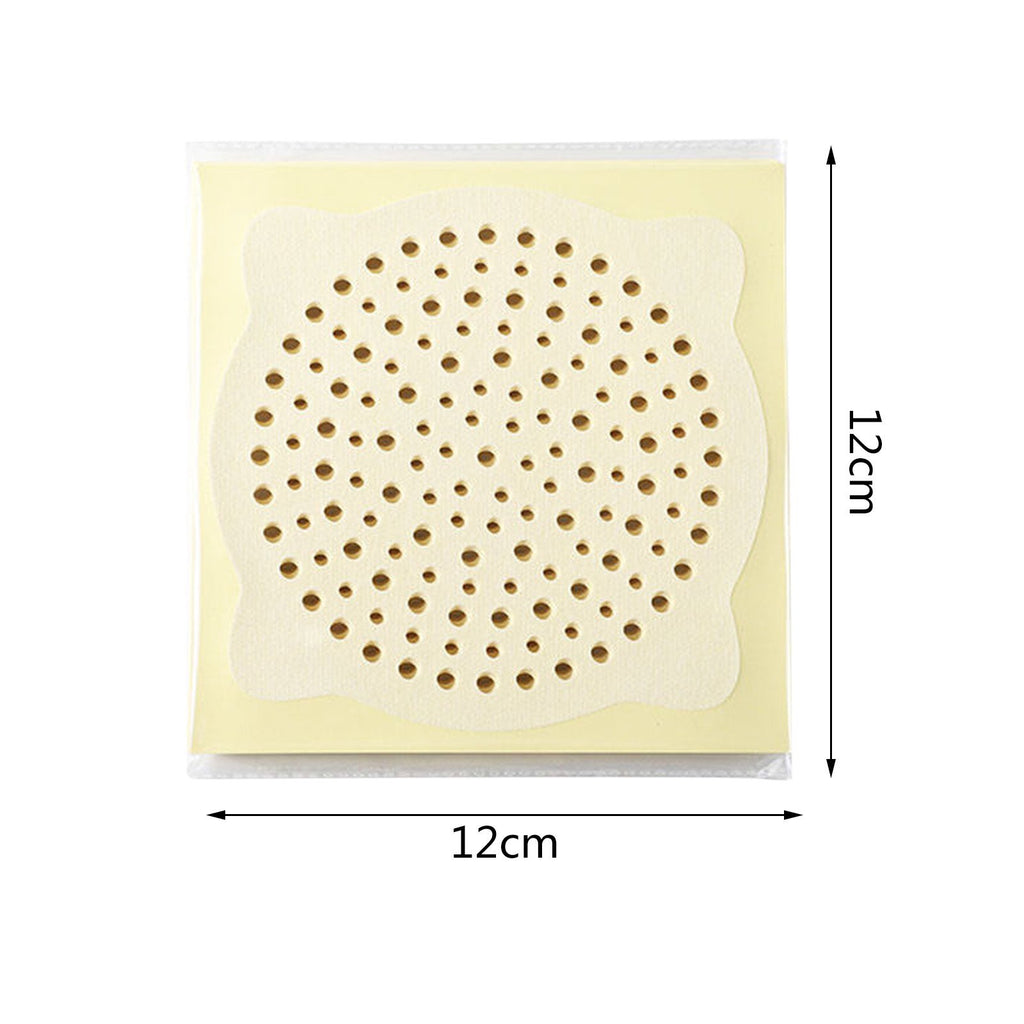 10 Pcs Disposable Sink Drain Filter Stickers - Hair & Debris Catcher 10 Pcs Disposable Sink Drain Filter Stickers - Hair & Debris Catcher
