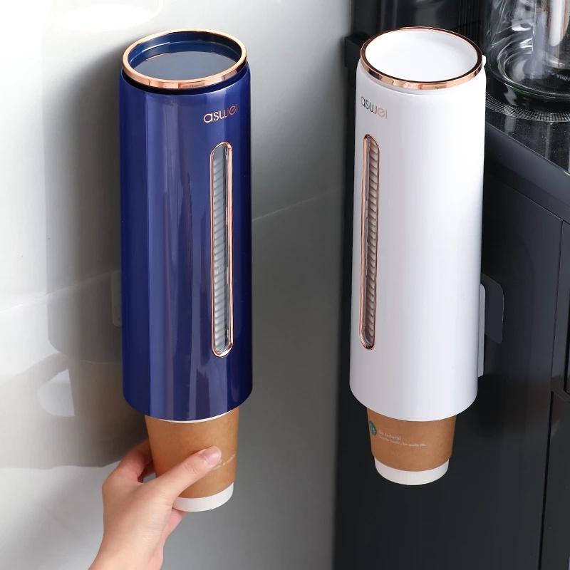 Automatic Cup Dispenser Holder Wall Mounted Disposable Cup Storage Automatic Cup Dispenser Holder Wall Mounted Disposable Cup Storage