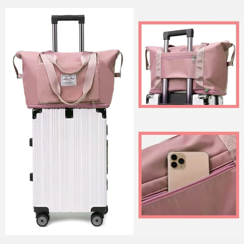 Large Capacity Foldable Travel Bag for Women