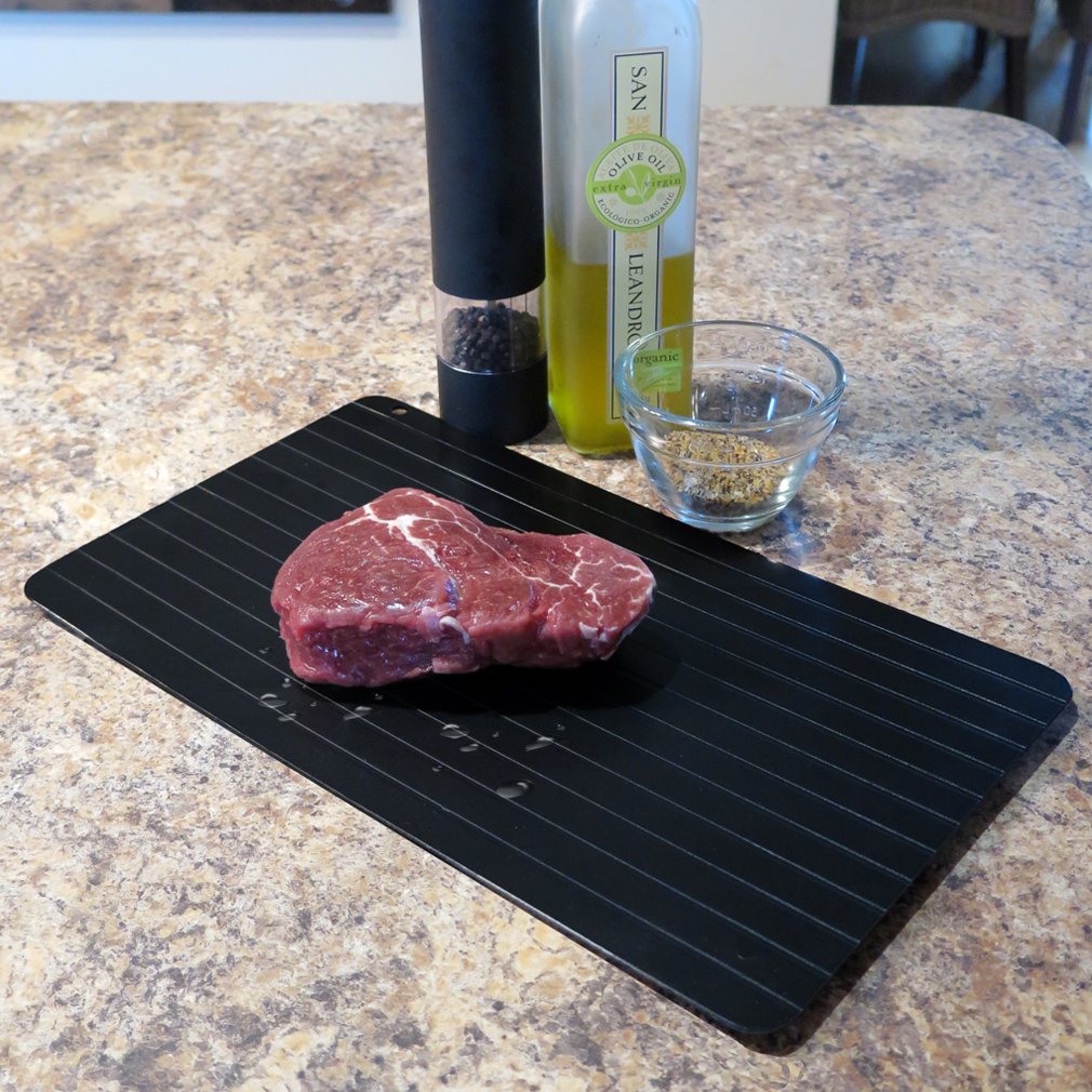 Quick Thaw Meat/Chicken/Fish Defrosting Tray Quick Thaw Meat/Chicken/Fish Defrosting Tray