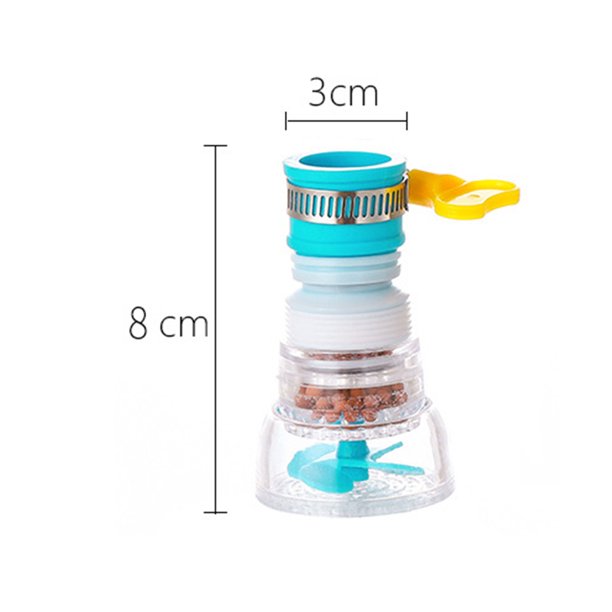 Anti-splash Kitchen Filter Faucet Head Rotating Water Purifier Anti-splash Kitchen Filter Faucet Head Rotating Water Purifier