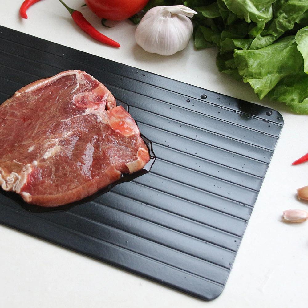 Quick Thaw Meat/Chicken/Fish Defrosting Tray Quick Thaw Meat/Chicken/Fish Defrosting Tray