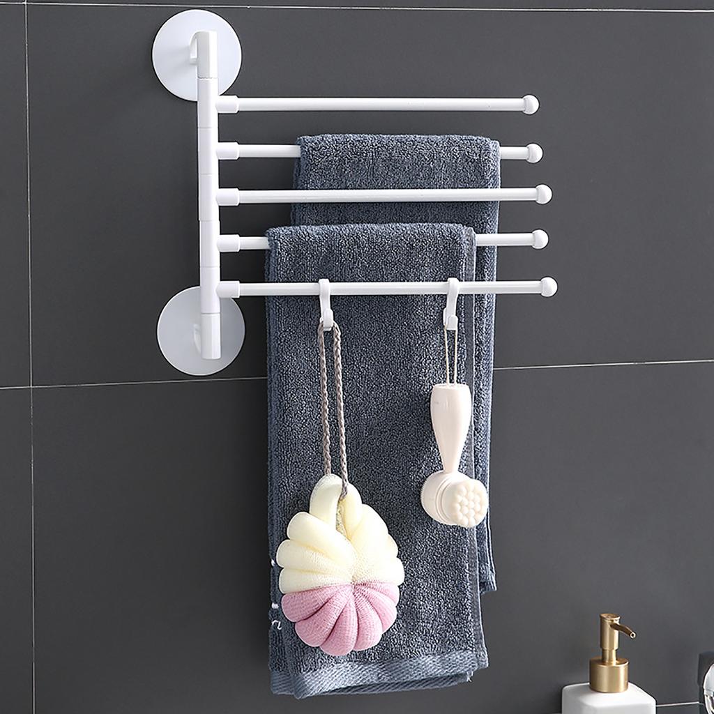 rotating towel rack for home