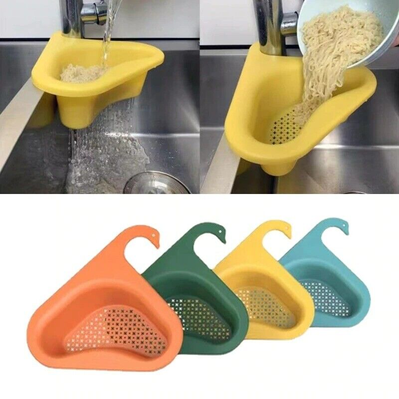 Different colors of sink drain baskets for kitchen faucets