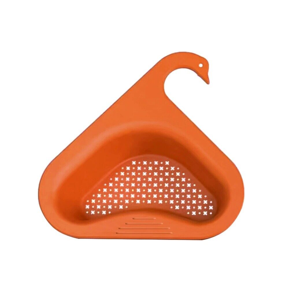 Sink Drain Basket for Kitchen Faucet with orange color