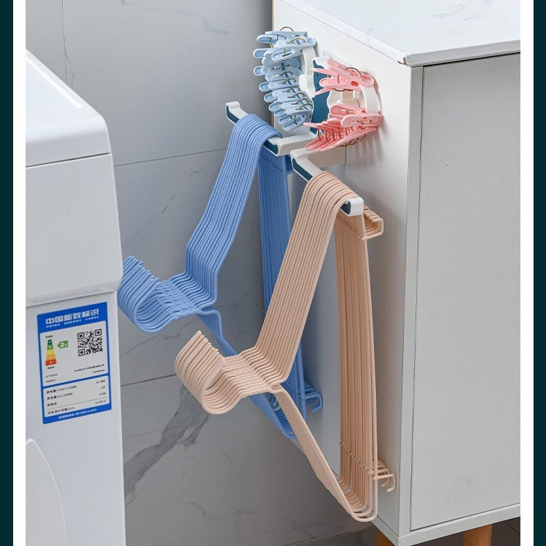 Wall Mount Hanger Organizer Rack Space Saving Towel Holder Wall Mount Hanger Organizer Rack Space Saving Towel Holder