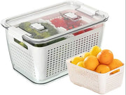 Vegetable and Fruits Drain Storage Organizer